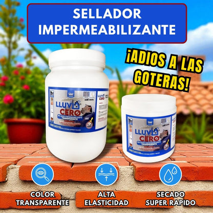 PROMOCIÓN LLUVIA CERO IMPERMEABILIZANTE SELLADOR