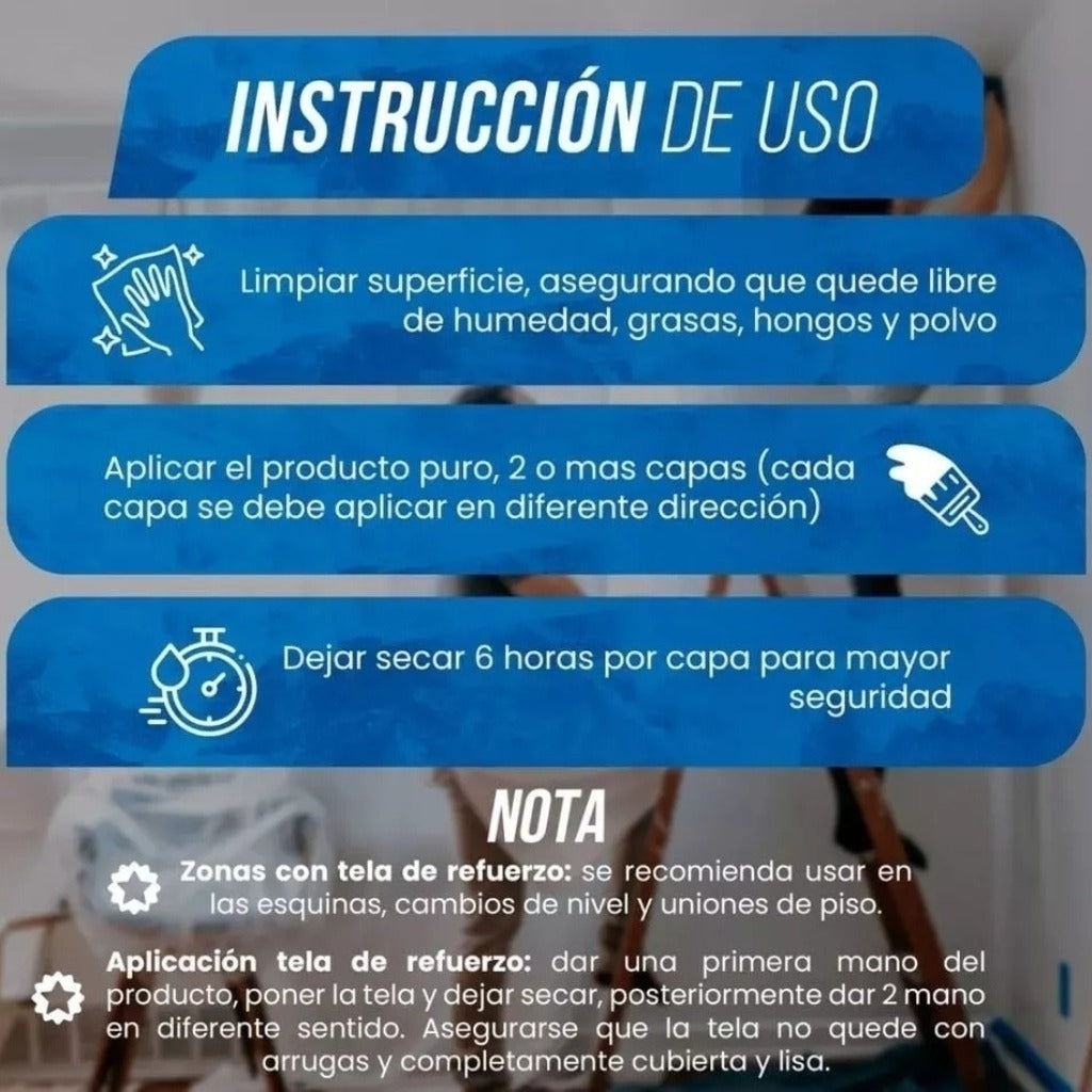 PROMOCIÓN LLUVIA CERO IMPERMEABILIZANTE SELLADOR