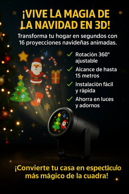PROYECTOR NAVIDEÑO MAGICLUZ™