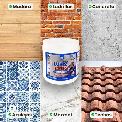 PROMOCIÓN LLUVIA CERO IMPERMEABILIZANTE SELLADOR