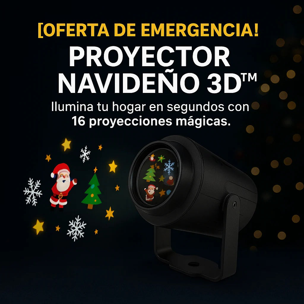 PROYECTOR NAVIDEÑO MAGICLUZ™